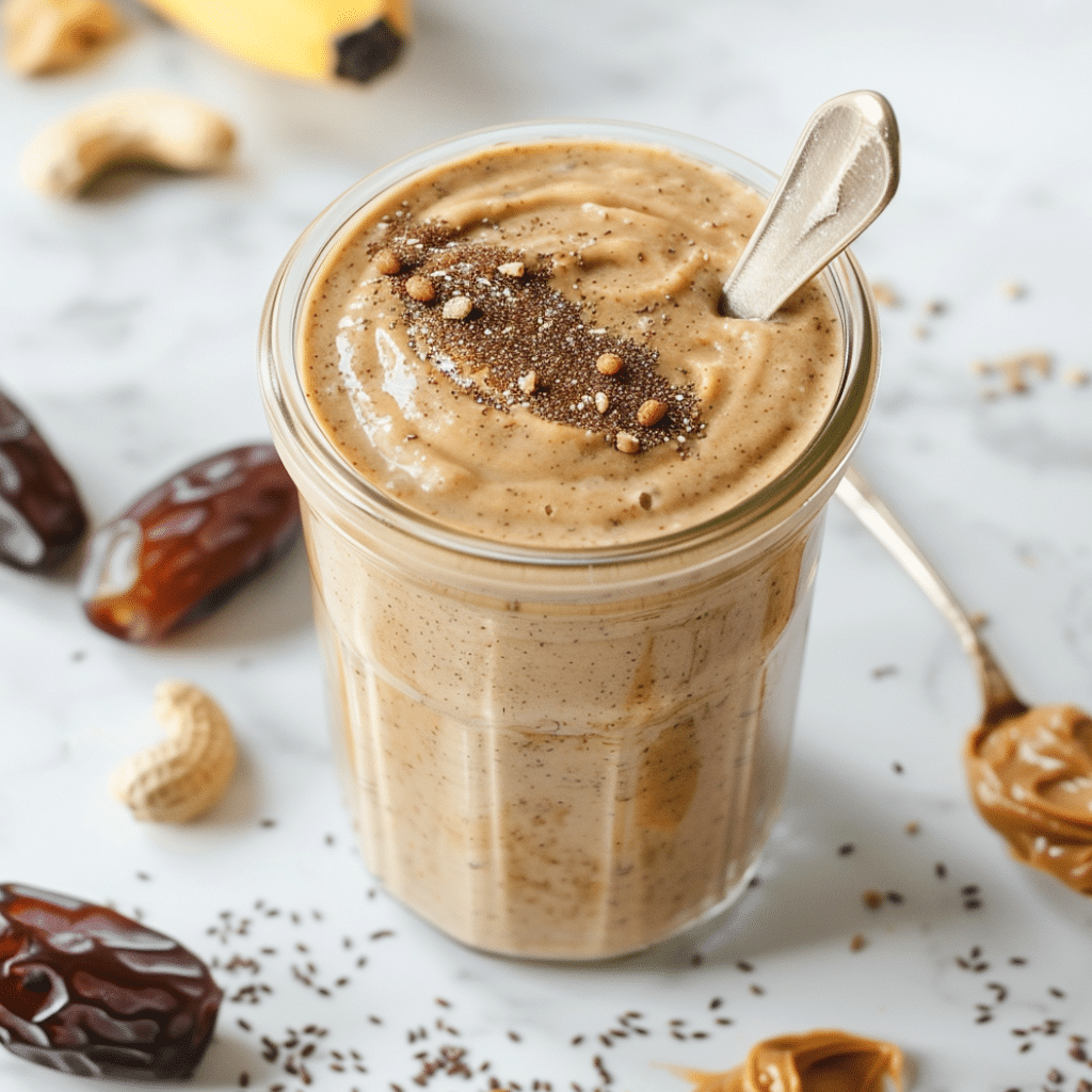 Peanut Butter Protein Shake (No Banana)