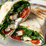 Smoky Vegan “Chicken” Wrap (High Protein, Low Calorie)