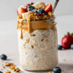 Vegan Overnight Oats Protein Bowl