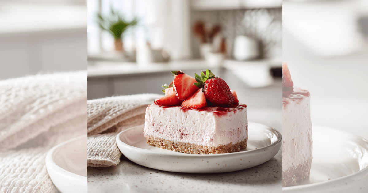 Creamy Strawberry Cheesecake Protein You Can Feel Great About 3 strawberry-cheesecake-protein-recipe-card.